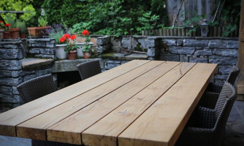 Outdoor dining table 1